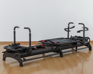 Máquina de <span class=keywords><strong>Pilates</strong></span> <span class=keywords><strong>Reformer</strong></span> de Aluminio de Grado Profesional LUMINE, Duradera, Portátil, Confiable para Estudios de <span class=keywords><strong>Pilates</strong></span> e Instructoras, 3 Años de Garantía - Product Image 6