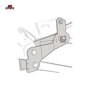 ขายึดปรับแก้แขนควบคุมด้านหน้าคุณภาพสูงสำหรับ Jeep Wrangler JL/Gladiator JT รองรับการยกสูง 2"-4.5" ช่วยเพิ่มการควบคุมบนถนน - Product Image 5