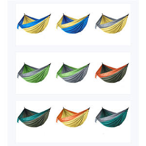 <span class=keywords><strong>Hamaca</strong></span> de Lona Plegable <span class=keywords><strong>Doble</strong></span>, <span class=keywords><strong>Hamaca</strong></span> Colgante de Nailon, Columpio Portátil para Acampar al Aire Libre, <span class=keywords><strong>Precio</strong></span> de Fábrica - Product Image 5