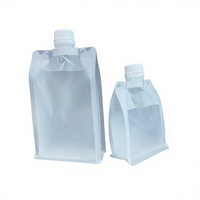 Pochette Doypack à bec verseur de qualité alimentaire, écologique, pour jus et bière, 100 ml, en plastique