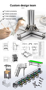 Toshine cung cấp nhôm gói dây chuyền sản xuất Máy chế biến thực phẩm máy móc băng tải - Product Image 3