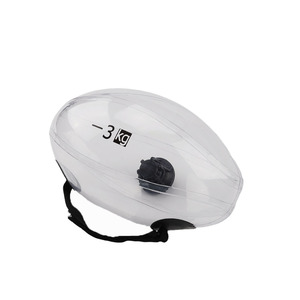 PVC rotondo Aqua Ball per Home Gym sport Fitness sollevamento pesi Body Building a forma di America Football Water <span class=keywords><strong>Power</strong></span> bag - Product Image 3