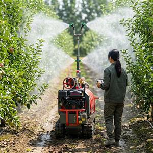Yunhui YH-500L 100L Self-Propelled Hydraulic <b>Remote</b> <b>Control</b> Crawler Sprayer Air-assisted Spraying 15-20M Range 3-Year Warranty - Product Image 4