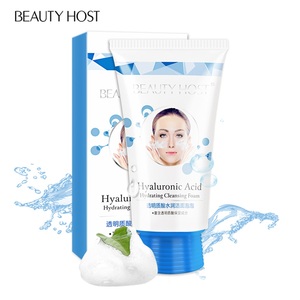 Limpiador facial con ácido hialurónico a precio de fábrica, limpieza orgánica profunda y suave, Control de aceite, nutritivo, calmante, refrescante, lavado facial Suave - Product Image 1