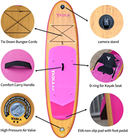 Planche de surf de sports nautiques de nouvelle conception de l'UE 2025 planche à pagaie en PVC gonflable légère en gros