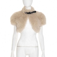 Nouveautés 2026 : Gilet court en fourrure peluche sexy et élégant pour femme – Collection Printemps