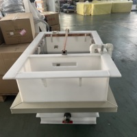 Réservoir de galvanoplastie d'usine chinoise, équipement complet de galvanoplastie avec redresseur de galvanoplastie