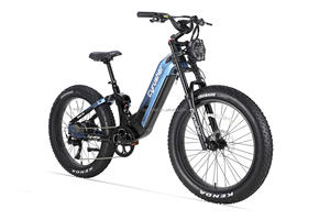 Cyrusher <span class=keywords><strong>Trax</strong></span> 2.0 52V Step-through Fatbike Air Shock Cadre en alliage d'aluminium Bafang Brushless Motor Lithium Battery Dropship Ebike - Product Image 5