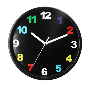 Best Gifts Concrete Glass Wall Clock For Home Decor