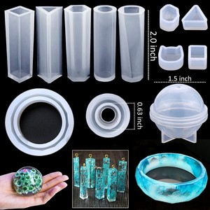 LS 83 pezzi fai da te Set di strumenti per colla di cristallo braccialetto ciondolo combinazione di stampi per gioielli con punta da trapano 12 paillettes colorate - Product Image 4