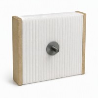 Module en fibre céramique pour ancrage par soudure, bloc d'isolation réfractaire, revêtement de four 1400°C, ignifuge haute température, blanc, 3-5m