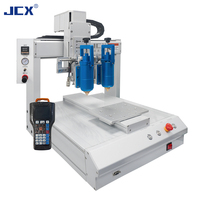 Meilleure vente tête de distribution à double tête adhésif thermofusible paillasse bureau automatique CNC distributeur de colle Machine de distribution Robot