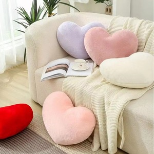 Nouvel Arrivage Coussin Décoratif en Forme de Cœur, Coussin Doux en Peluche pour Canapé, Lit, Salon, Chambre, Décoration Intérieure, Cadeau - Product Image 6