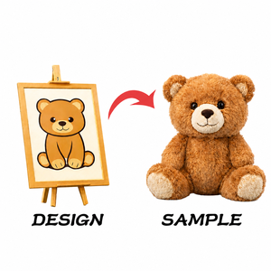 Orsacchiotti e Animali <span class=keywords><strong>di</strong></span> Peluche Personalizzati Super Morbidi con Imbottitura in Cotone PP e Memory Foam, Giocattolo Antistress - Product Image 2