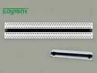 Diffuseur de plafond encastré en alliage d'aluminium avec grille de ventilation cachée pour les intérieurs commerciaux modernes