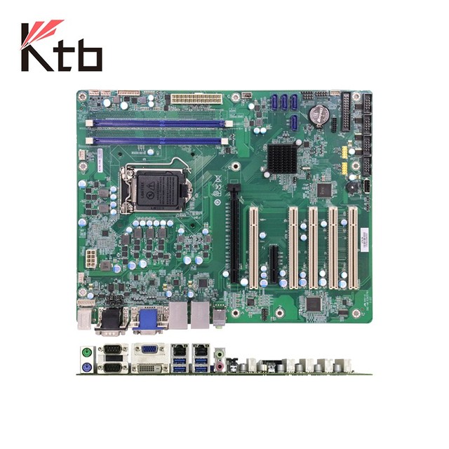 KTB 705G2-T Placa Madre Industrial AI Industrial ATX Mainboard with PCI PCIe DDR4 SATA for Industrial Equipment