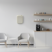 Diffuseur d'arômes électrique intelligent à commande par application, nébulisation, deux liquides, design moderne en plastique, fonctionne sur batterie, usage domestique et commercial