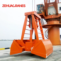 Grappin mécanique Zehua neuf de haute qualité, 1,5 m, haute capacité 5 tonnes, moteur efficace, pour matériaux de construction et équipement agricole