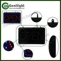 Genilight interior 56*33cm DC12V ahorro de energía interior publicidad personalizada LED señal abierta Programa de farmacia Panel de pantalla LED