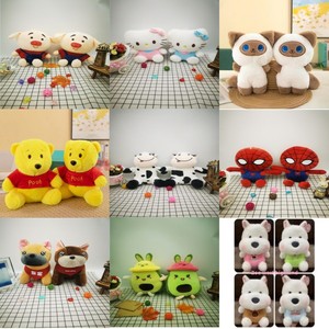 Premium 8-inch Polyester Plush Toy Doll 5-7 Years Perfect for Wedding Tosses Claw Machine Redemption; Factory-direct Wholesale - Product Image 3