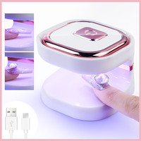 Mini lampe UV LED pour ongles, alimentée par USB, séchage rapide du vernis gel, sécheuse à ongles portable, manucure professionnelle, salon, voyage, vente en gros