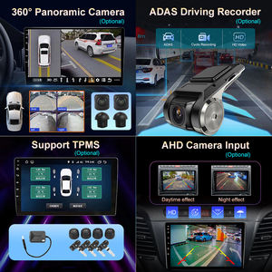 Radio de coche de 9 pulgadas, pantalla Android, inalámbrico, CarPlay, reproductor de vídeo Multimedia, navegación GPS, estéreo para DONGFENG Venucia D60 <span class=keywords><strong>Plus</strong></span> 2021 + - Product Image 4