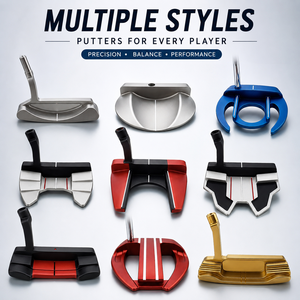 Putter de golf droitier de haute qualité en acier inoxydable 431 plaqué or PVD poignée en caoutchouc populaire pour <span class=keywords><strong>les</strong></span> dames messieurs - Product Image 2