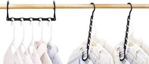 Wholesale Upgrade 9 Layers Pants <b>Hangers</b> Space Saving Non Stainless Steel Multifunctional Closet Organizer - Product Image 6