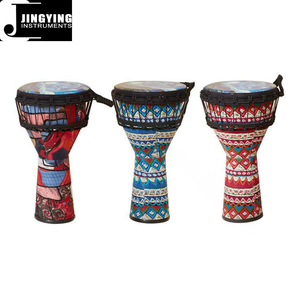 2024 Jingying Music Latin Drums Series, Großhandel 8/10/Zoll Kinder African Drum PVC Professional African Drums - Product Image 2