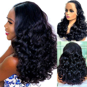 Peluca de Cabello <span class=keywords><strong>Humano</strong></span> Brasileño de Color Natural, Ondulado Frontal, Sin Procesar, Peluca de Encaje, Venta al por Mayor, Peluca de Encaje Nativa Sin Adhesivo - Product Image 5