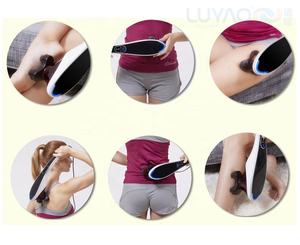 Masajeador de mano con vibración de percusión inalámbrica Luyao para cuerpo completo con calor - Product Image 4
