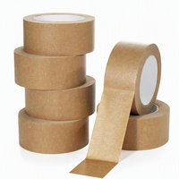 Ruban adhésif en papier kraft imprimé biodégradable avec logo personnalisé, pour emballages cadeaux et produits faits main, emballage esthétique