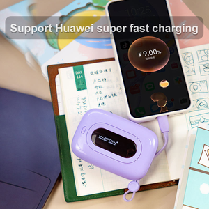 <span class=keywords><strong>Batterie</strong></span> <span class=keywords><strong>externe</strong></span> portable <span class=keywords><strong>magnétique</strong></span> sans fil 22,5 W à charge rapide 10000 mAh pour appareils intelligents - Product Image 2