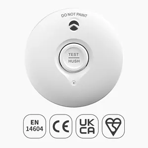 Smart Alarm Wifi Wireless Lithium Interlink Smoke Alarm 10 Year 3v Built-in Operated Battery