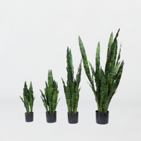 Arbre Artificiel en Pot de 55 cm, Réaliste et Hautement Simulé, en Plastique, Écologique, pour Intérieur, Durée de Vie de 3 Ans, Idéal pour la Maison - Vente Chaude