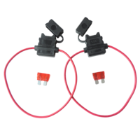 Porte-fusible étanche Atfh 12C-10 pour automobile, porte-fusible étanche en ligne ATO/ATC 12 AWG avec couvercle