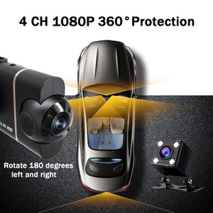Nueva Cámara para Auto, Caja Negra 1080P Wifi, Dashcam de <span class=keywords><strong>4</strong></span> Canales, DVR para Auto, Visión Nocturna HD, Cámara para Auto con <span class=keywords><strong>4</strong></span> Lentes Wifi - Product Image 6