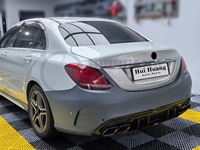Nouvelle arrivée pp plastique W205 mise à niveau vers C63S Design Facelift Bodykit pare-chocs de voiture pour Mercedes Benz classe C W205 2015-2021 Kit carrosserie