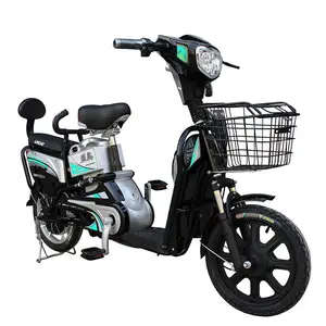 Hot sale CKD Luxury 350w 2 wheel electric bike scooter/electric moped with pedals motorcycle electric scooter