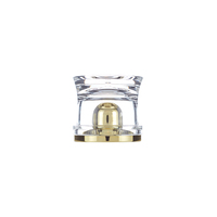 Bouchon de bouteille de parfum cylindrique en acrylique de luxe anti-odeurs pour cosmétiques Couvercles haut de gamme Bouchons de bouteille et fermetures