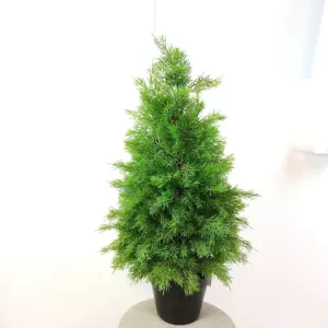 Best supplier decorative simulation plastic artificial Welcoming pine tree