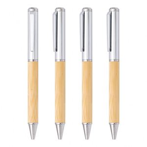 Bolígrafo de Bambú Ecológico de Alta Gama con Grabado Láser de Logotipo, Ideal para Regalos Empresariales, Viajes, Hoteles y Firmas - Product Image 2