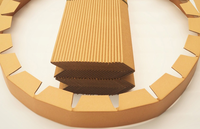 Protection d'angle en carton de papier de qualité supérieure pour meubles de forme ronde