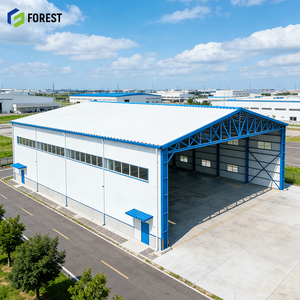 อาคารเหล็กสำเร็จรูป 50X100X16 ปลอดภัย แข็งแรง ทนทาน ฉนวนกันความร้อนอย่างดี โครงสร้างเหล็กที่มั่นคง แม่นยำ ราคาประหยัด แข็งแกร่งทั่วโลก - Product Image 1