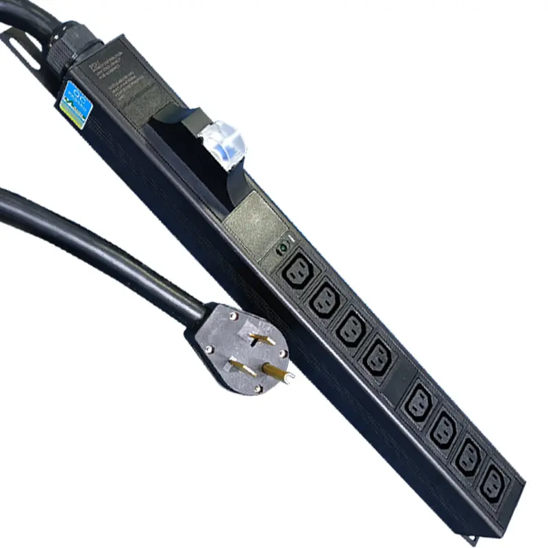 OIT L6-50PラックマウントPDU、メーターディスプレイ付き8C13 50 Amp 220V 250Vコネクタ配電機器