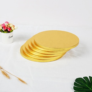 Bảng Bánh Trắng Hình Chữ Nhật Tròn Lượn Sóng 4 6 8 10 12 14 Inch Giá Bán Buôn Trống Bánh 24 Chiếc Bảng Bánh Vàng - Product Image 6