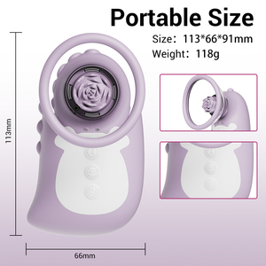 Großhandel Silikon-Vibrator mit 7 Saugmodi, Weibliches Lustspielzeug für Gezielte Klitorisstimulation und Schnellen Orgasmus - Product Image 4
