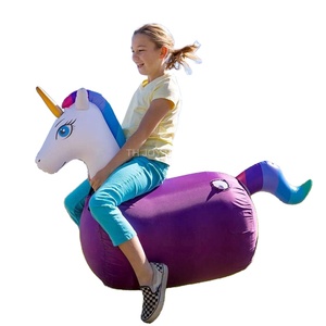 Jeu de course gonflable commercial avec chevaux de course, livraison gratuite - Product Image 1