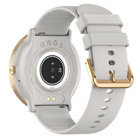 Montre connectée durable avec bracelet en silicone à charge magnétique, 260 mAh, longue autonomie, pour femmes et hommes, idéale pour la gym, le yoga, la course à pied et les activités de plein air