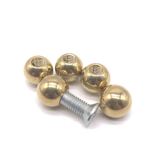 Высокоточный латунный шарик с резьбовым отверстием для промышленного использования шарики из нержавеющей стали - Product Image 3